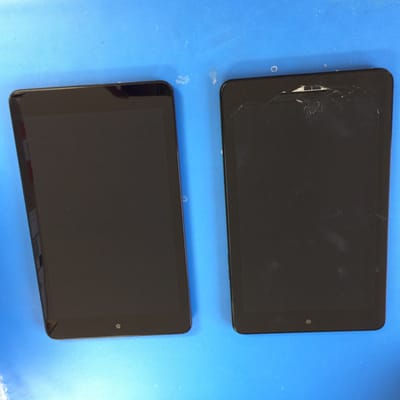 Dell Venue Before and After Touch Screen Repair