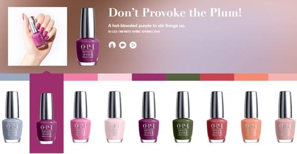 The new OPI spring colors are here.