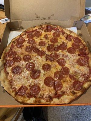 Large pepperoni