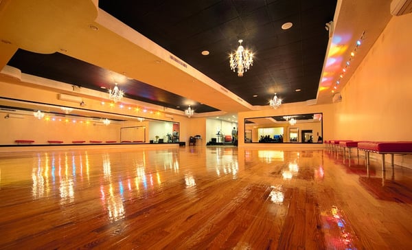 The prestigious Brooklyn DanceSport Club (BDSC) Ballroom where competitors are groomed for success