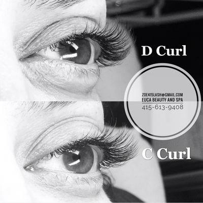 The difference between C Curl and D Curl