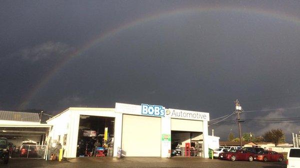 Follow the rainbow to your lucky find of Bob's Automotive!