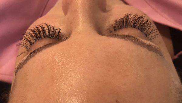 Custom lash extensions