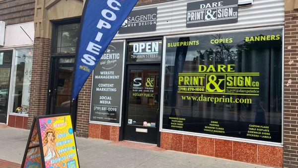 Storefront for DARE Print & Sign Co. - Print Shop in Cañon City, Colorado