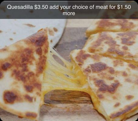 Quesadillas