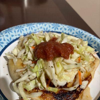 Chicken pupusa