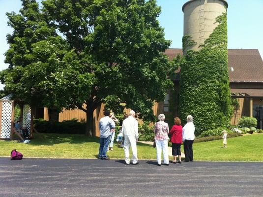 Don meets with folks in the silo at 2175 Witzel Ave   In Oshkosh