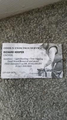 Odds n Ends Tree Service