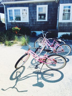 Beach by bike!