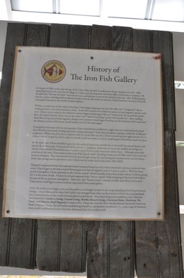 The History of The Iron Fish Gallery