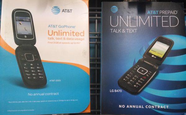 Prepaid phones from AT&T, airtime for Net 10, AT&T, and Tracphone!