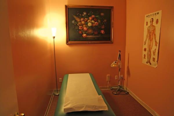 This is one of the treatment rooms.