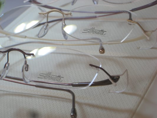 Silhouette: rimless titanium frames. The lightest frames you've ever tried