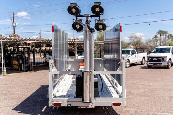 DC Solar - Mobile Solar Generator Trailer