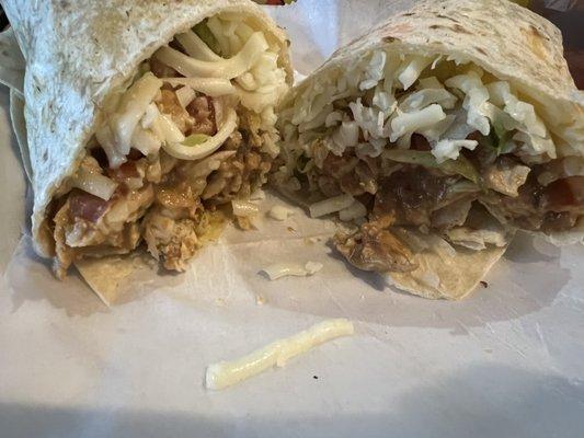 Burrito option A - Chicken