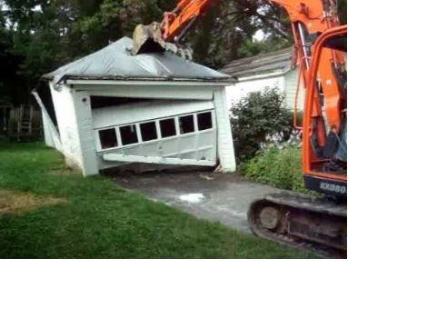 Garage Demolition in Mishawaka, IN