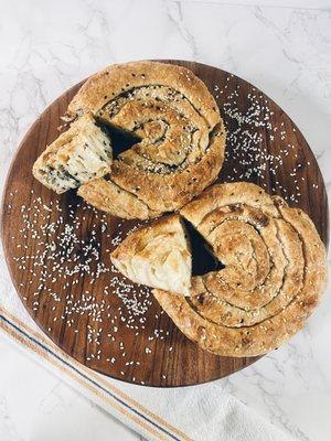 Puff Spinach and Cheese Pastry & Puff Cheese Pastry