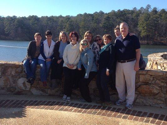 American Massage Therapy Association  Alabama state leaders meeting 2016