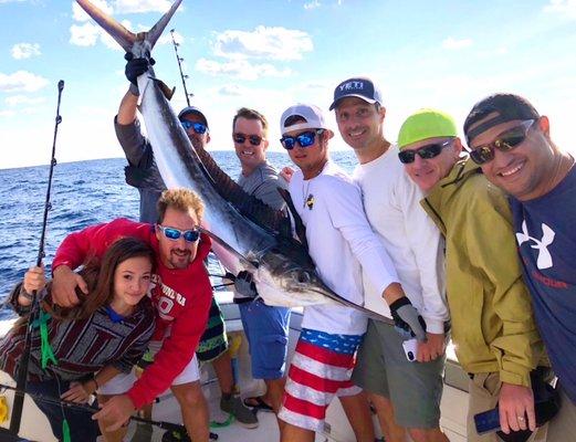 Monster white marlin