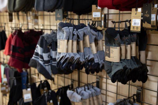 Merino wool socks and accessories  -  @ Ridge Collective