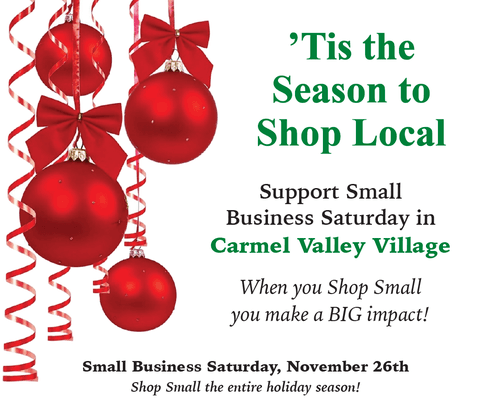 Shop Small Business Saturday  and throughout the holiday season!