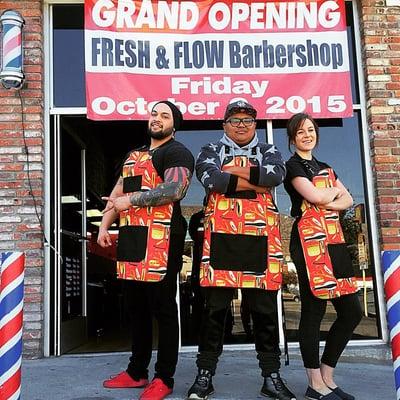 THE BEST BARBERS TEAM  IS WAITING FOR YOU TO MAKE YOU LOOK FRESH.
 
 https://freshandflowbarbershop.com