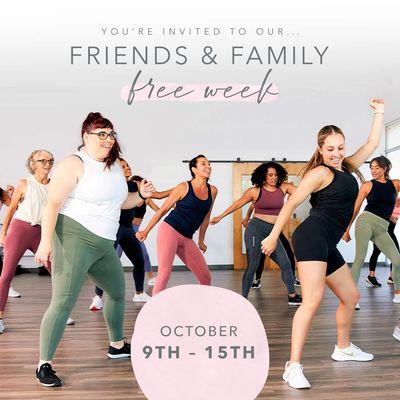 Free Classes Oct 9-15, 2023

jazzercise.com/FriendsandFamily