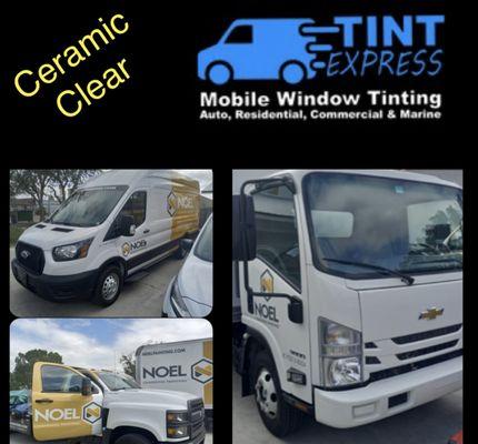 Window Tint for fleets - call now for estimate.