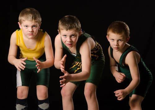 They take their wrestling seriously... Do you have serious athletes in your family...?    We are on it!