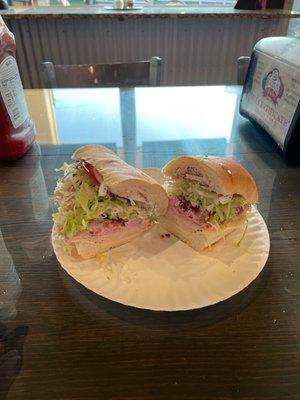 Ham and Turkey Club