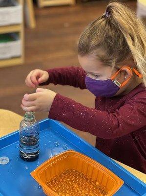 science and fine motor