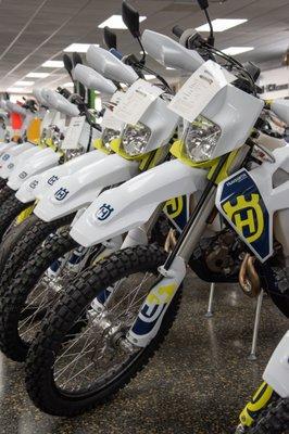 Husqvarna Motorcycles in stock!