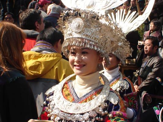 Ethnic people in China.