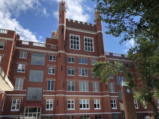 Old brick building was formerly St Gregory University.