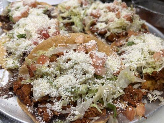 Chicken tostadas