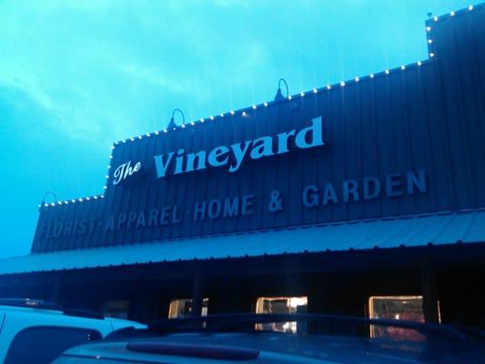 The Vineyard store front.