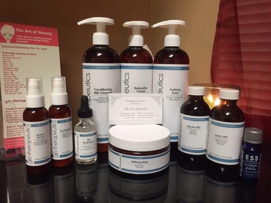 Glō Therapeutics  Facials Chemical peels Enzymes  Hydration Acne line Skin care