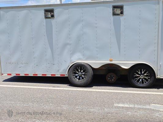 Replacing tires