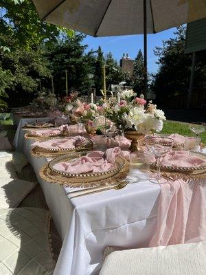 Bridal shower picnic