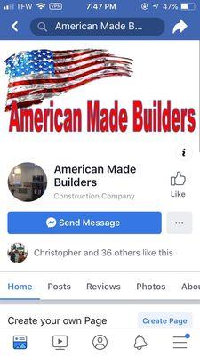 Now known as American Made Builders