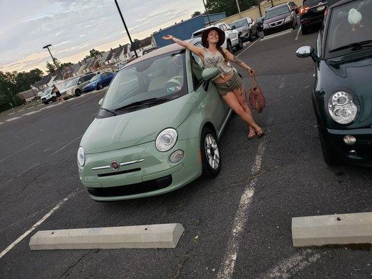 2013 fiat 500c purchased at Nelly's Auto