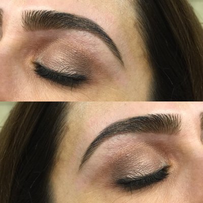 Eyebrow shaping