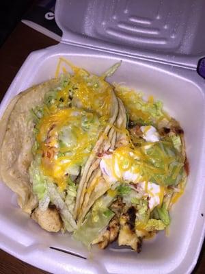 2 Chicken Tacos