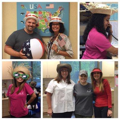 Summer Fun...Hat Day 2017