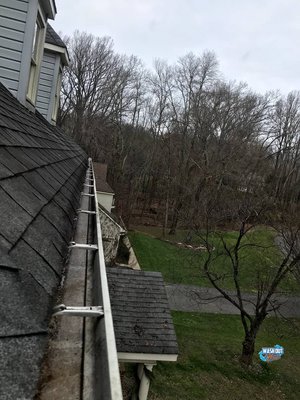 Gutter Cleaning Service Project in Fairfax VA Wash Out Now Soft Washing