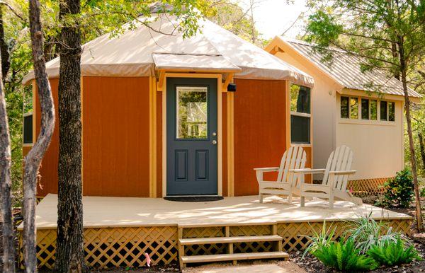 Luxury Yurt Cabins!