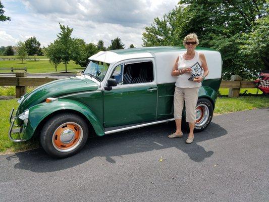 Margaret Sherwood's 1978 KitCar, VW chassis