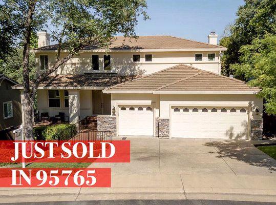 Home Sold in Rocklin, CA.