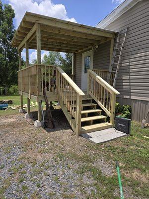 12x12 with awning