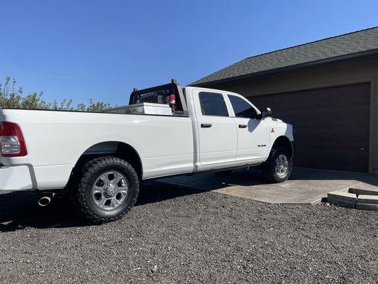 We're always happy to clean another Dodge Work Truck